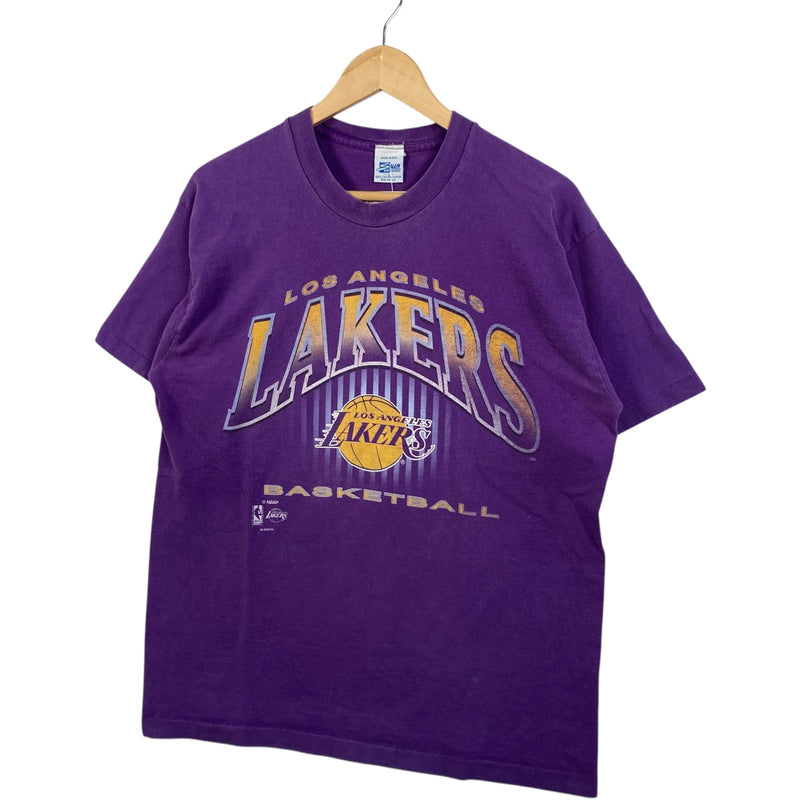 Vintage Salem Los Angeles Lakers Arch Spellout NBA Tee