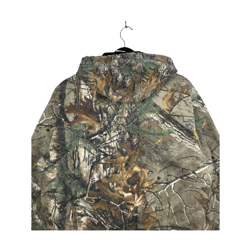 Vintage Carhartt Camo Full Zip Hoodie