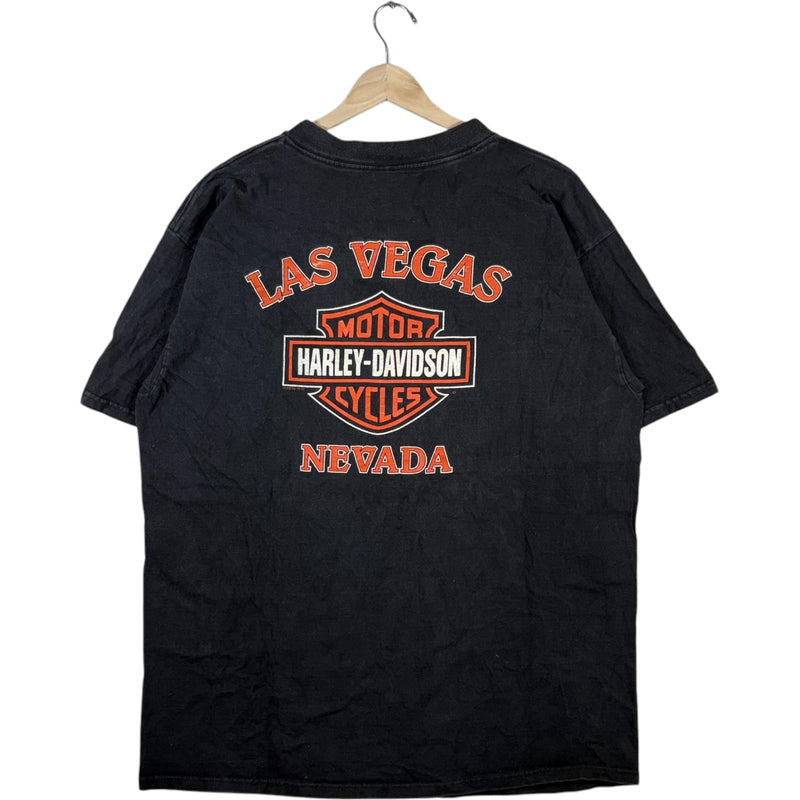 Vintage Skrews On Fire Harley Davidson Tee