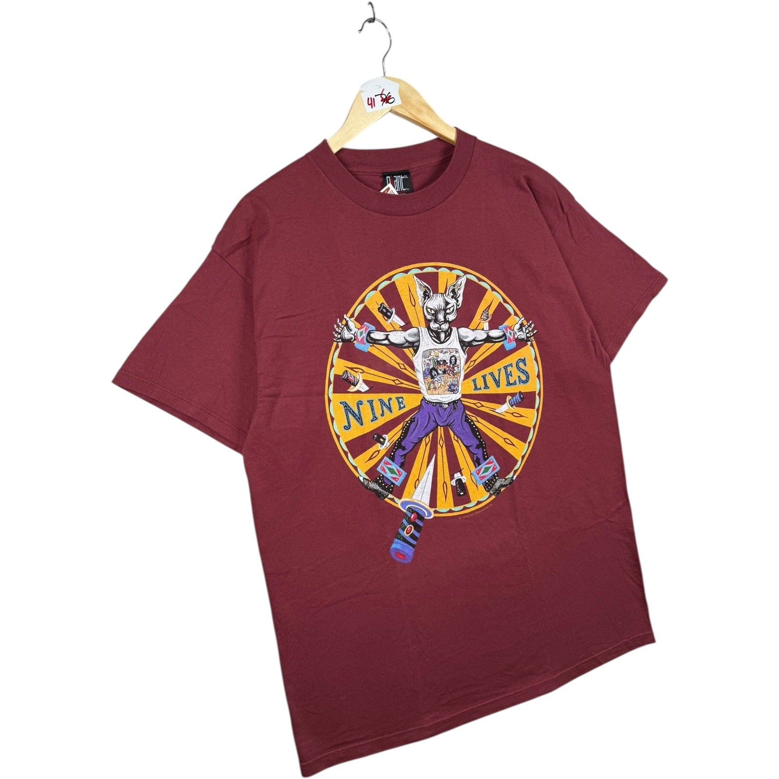 Vintage Aerosmith Nine Lives Band T-Shirt