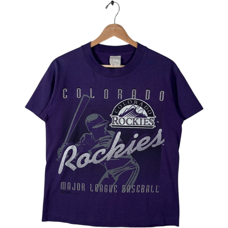 Vintage Colorado Rockies Big Print MLB Tee 90s