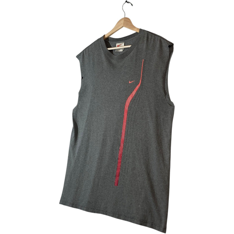 Vintage Nike Crewneck Muscle Sleeves Tank Top