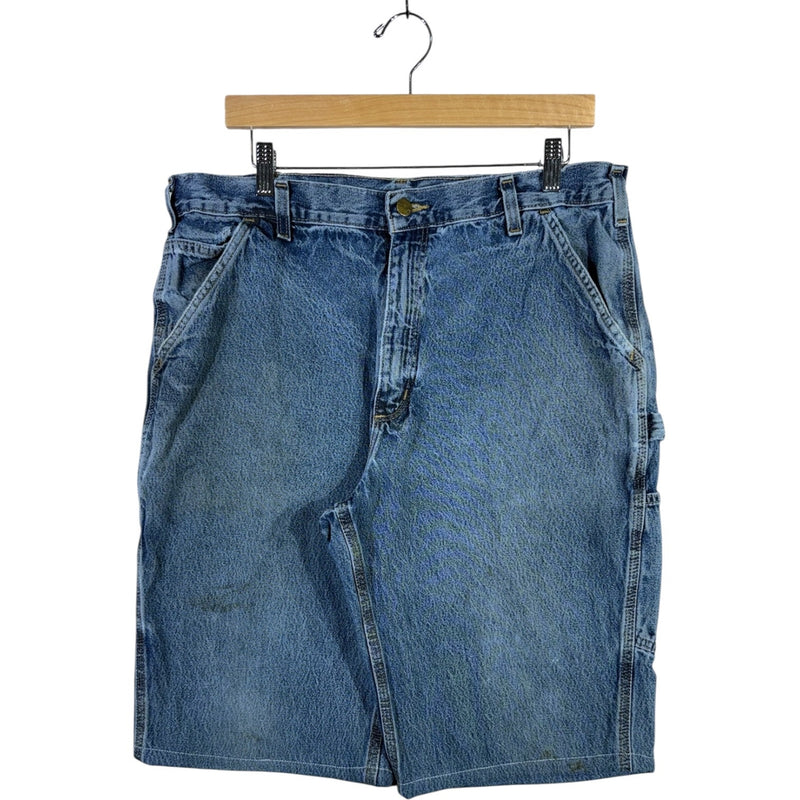 Vintage Carhartt Denim Carpenter Shorts 36