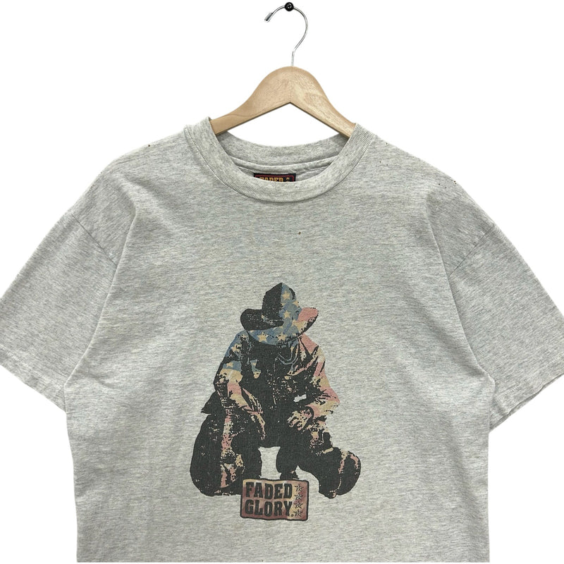 Vintage Faded Glory Western Cowboy Tee