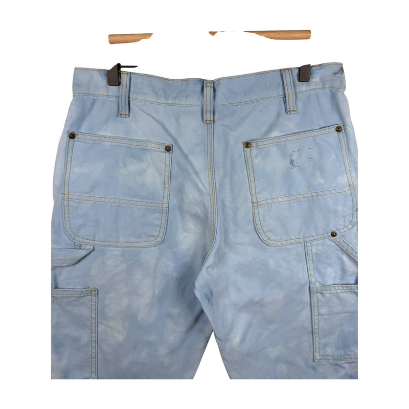 Vintage Carhartt Utility Cargo Denim Shorts 34