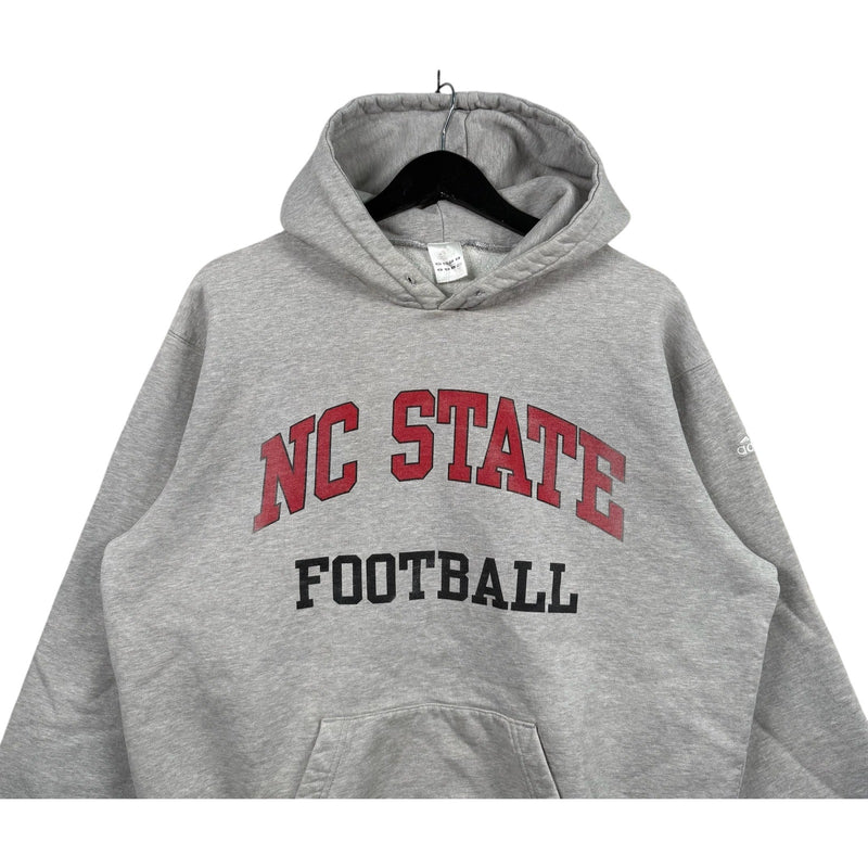 Vintage North Carolina State Football Adidas Hoodie