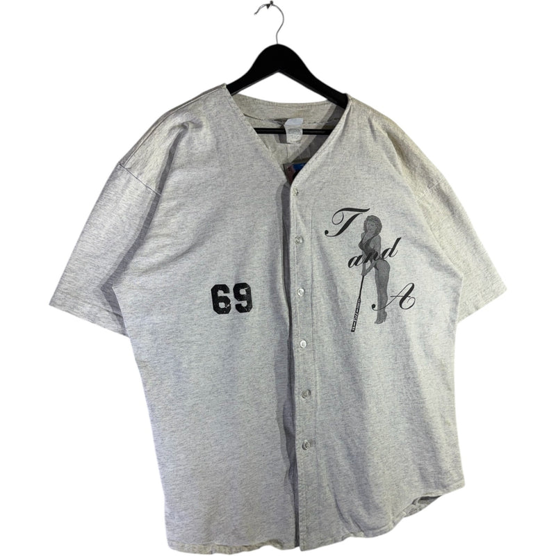 Vintage T&A Johnson 69 Baseball Jersey