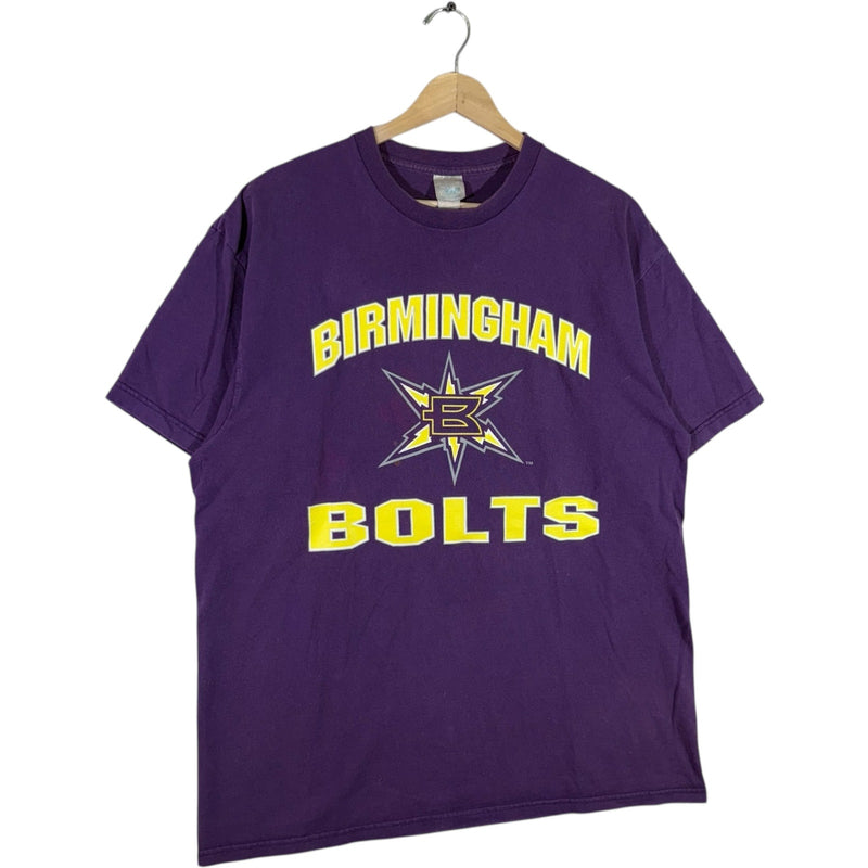 Vintage Birmingham Bolts Spellout XFL Tee