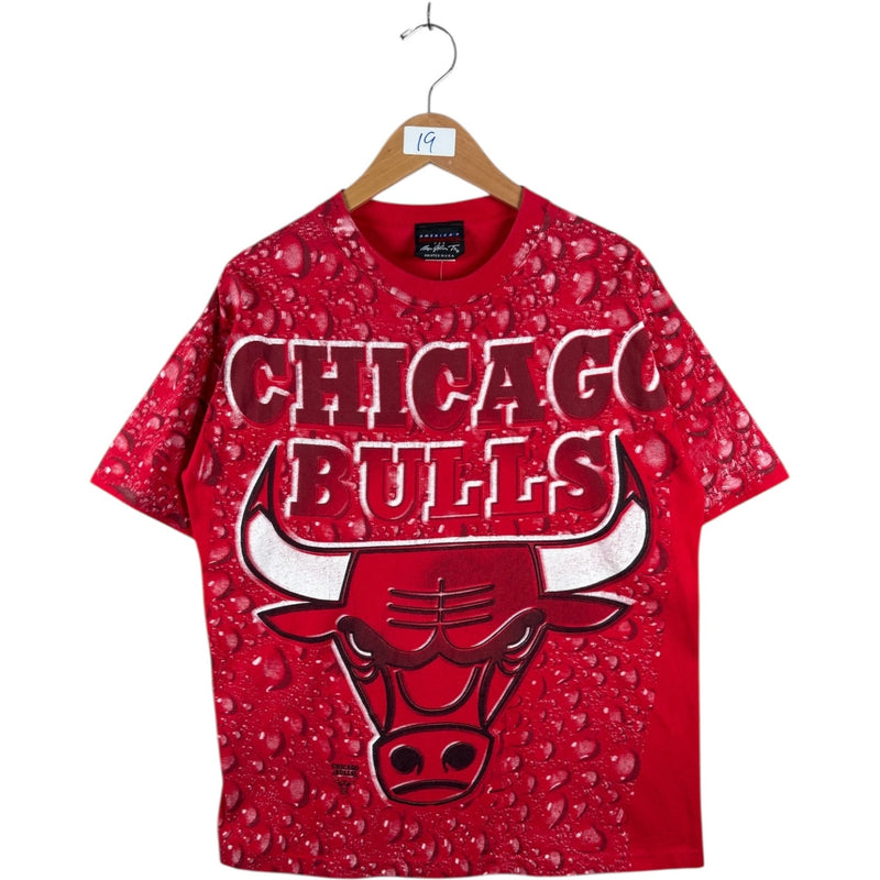 Vintage Magic Johnson T's Chicago Bulls AOP NBA T-Shirt