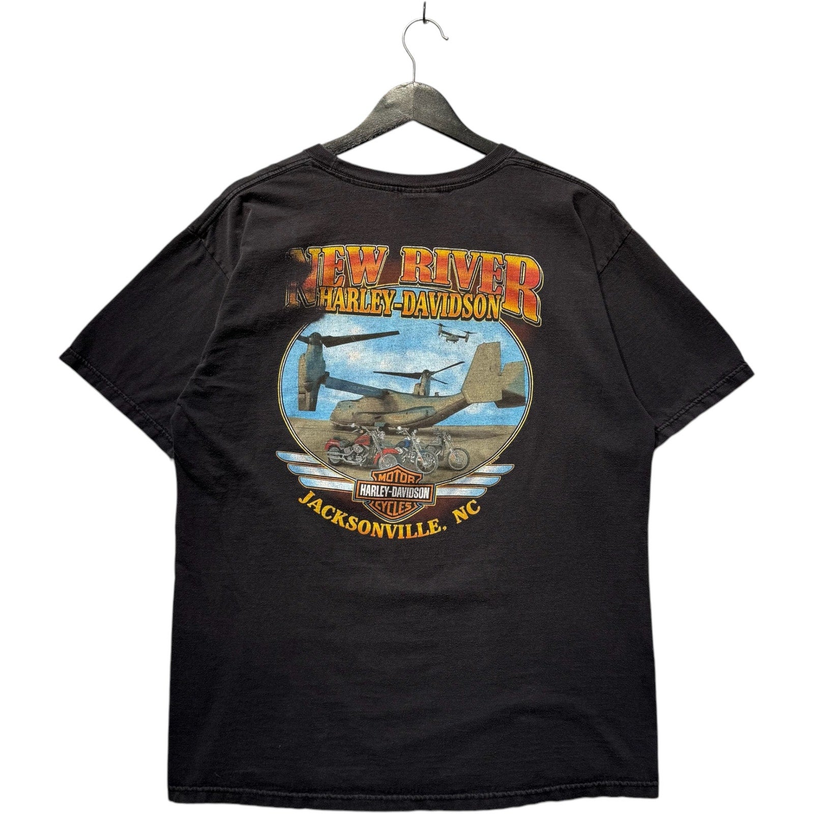 Vintage Harley Davidson Jacksonville North Carolina Tee