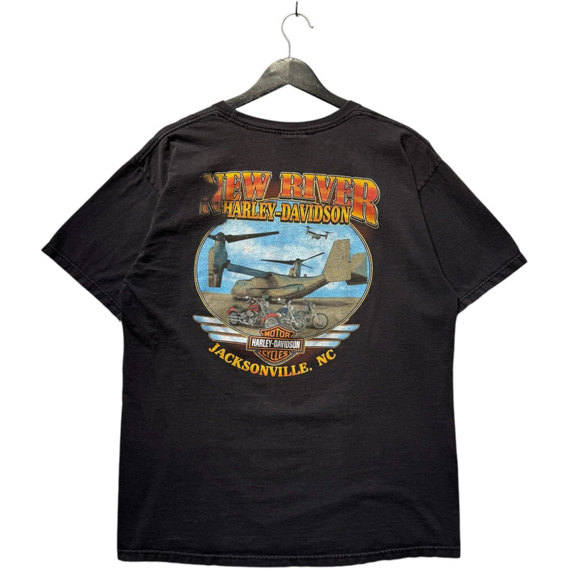 Vintage Harley Davidson Jacksonville North Carolina Tee