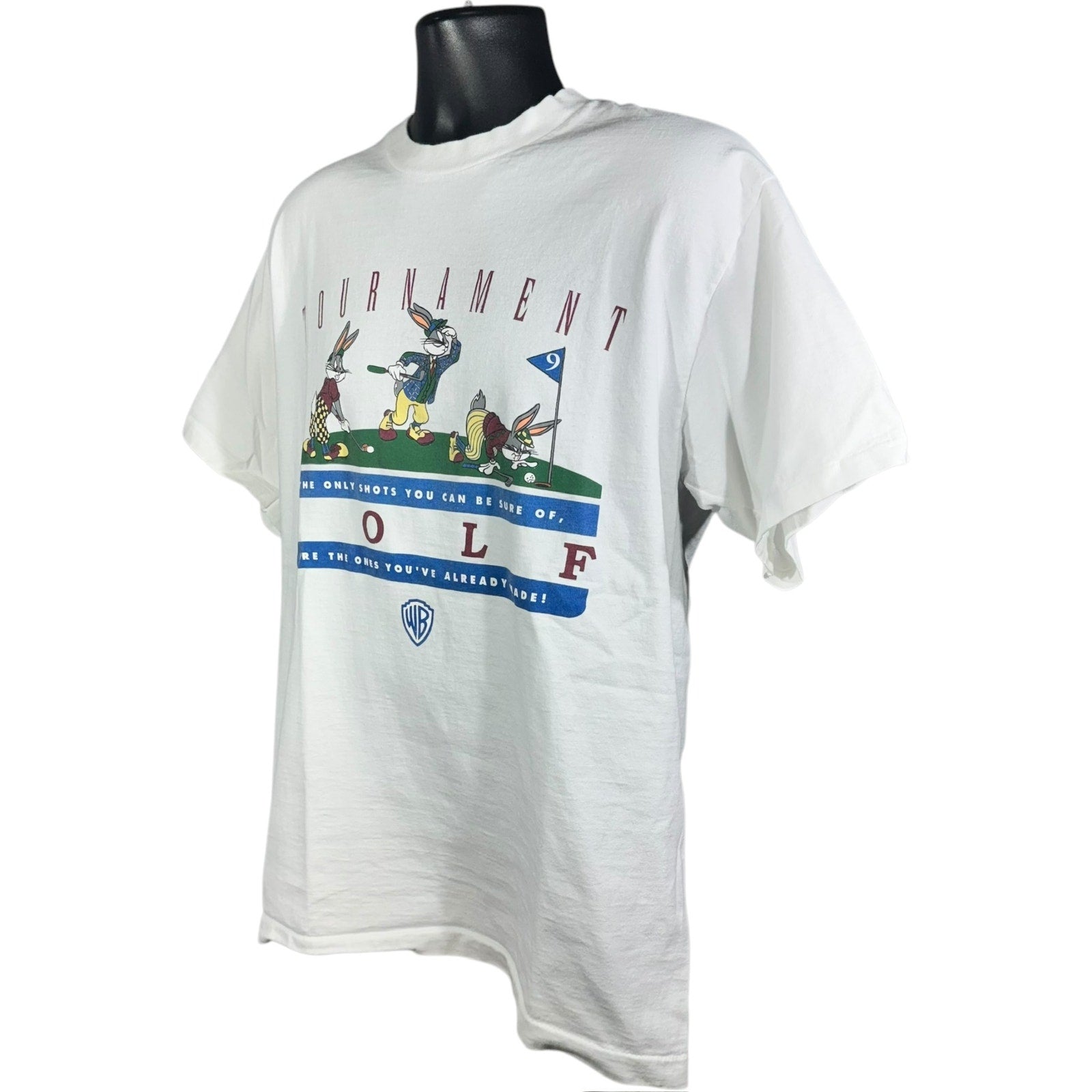 Vintage Looney Tunes Bugs Bunny Golf Tournament Quote Tee