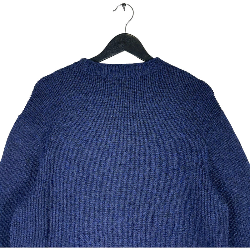 Vintage Polo Ralph Lauren Star Hand Knit Wool Sweater