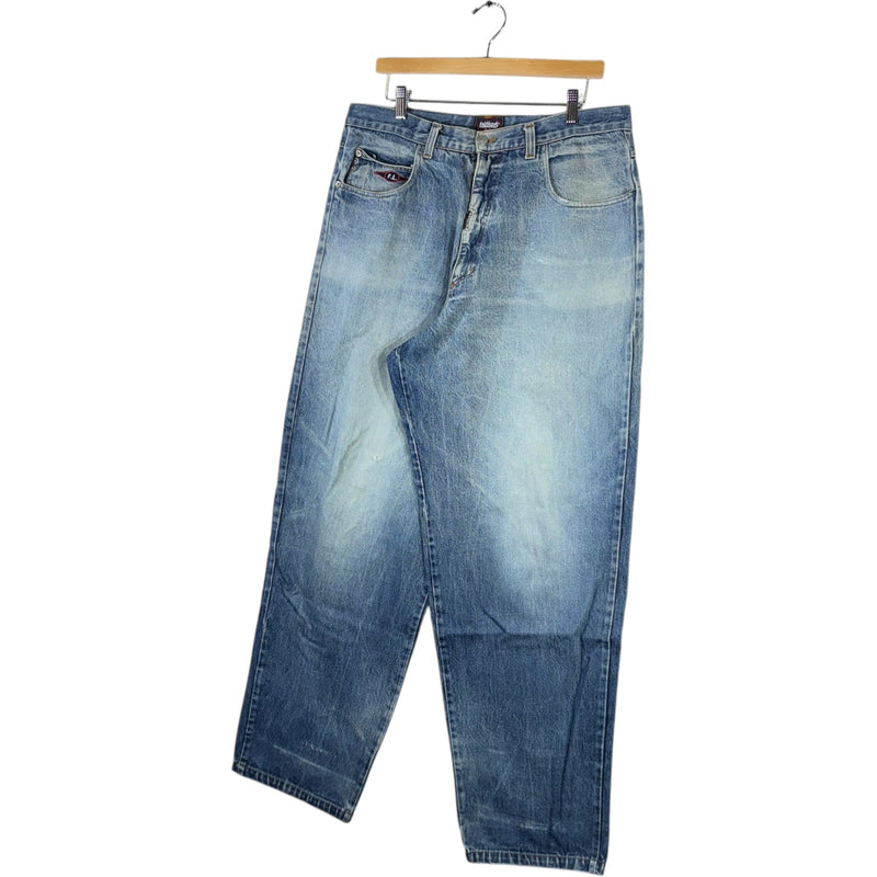 Vintage Faithless Wide Leg Denim Jeans 36x33