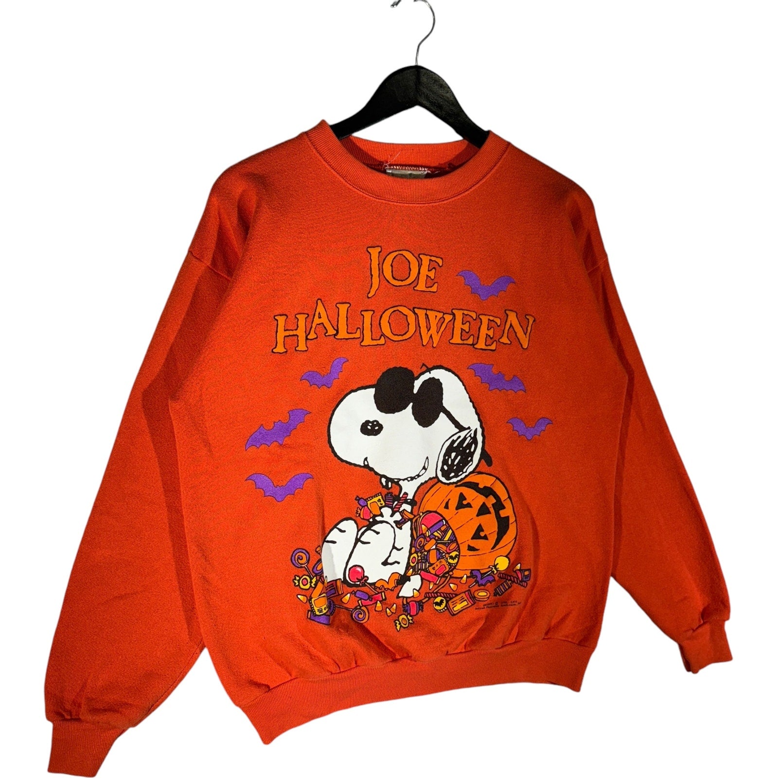 Vintage Snoopy Joe Halloween Peanuts Crewneck