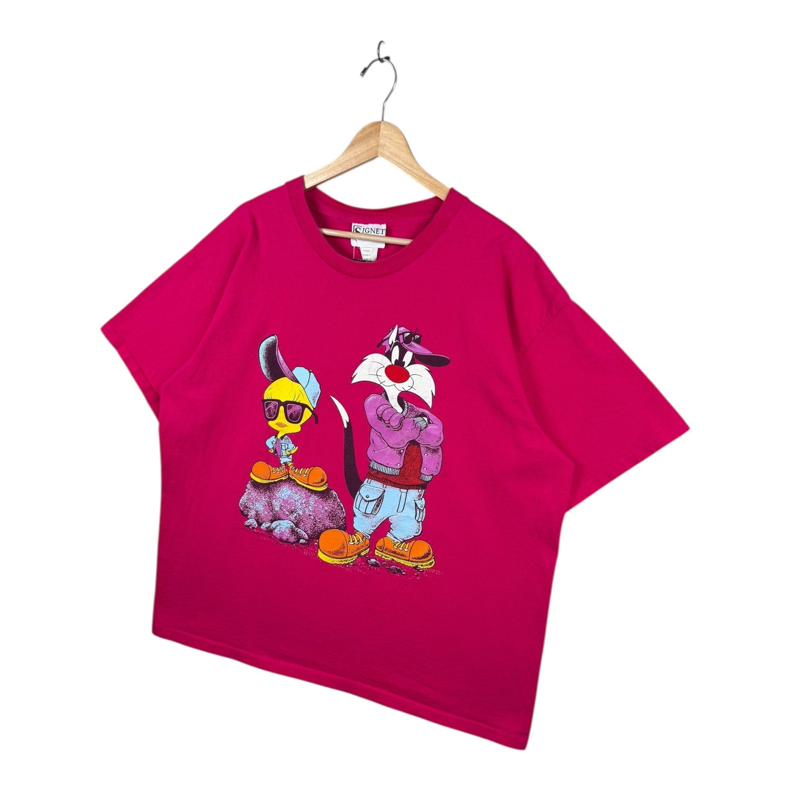 Vintage Looney Tunes Sylvester & Tweety Hip Hop T-Shirt