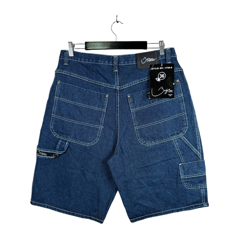 Vintage Brooklyn Xpress Cargo Shorts 36