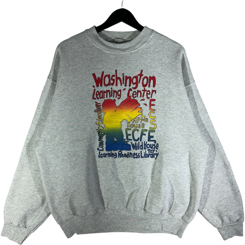 Vintage Washington Learning Center Crewneck