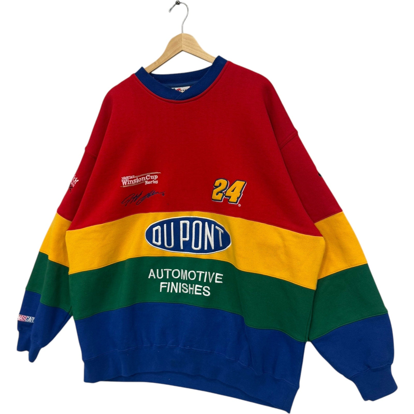 Vintage Chase Authentics Dupont NASCAR Racing Crewneck