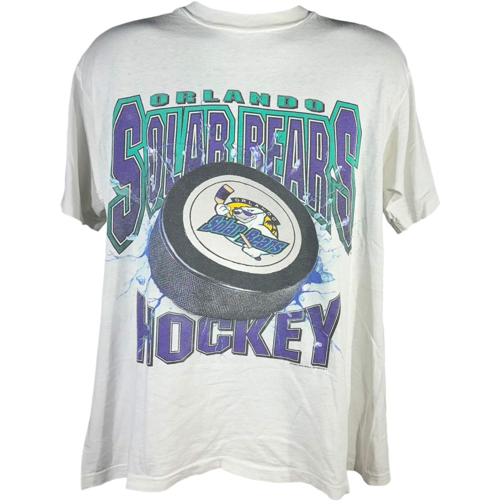 Vintage Orlando Solar Bears Hockey Tee