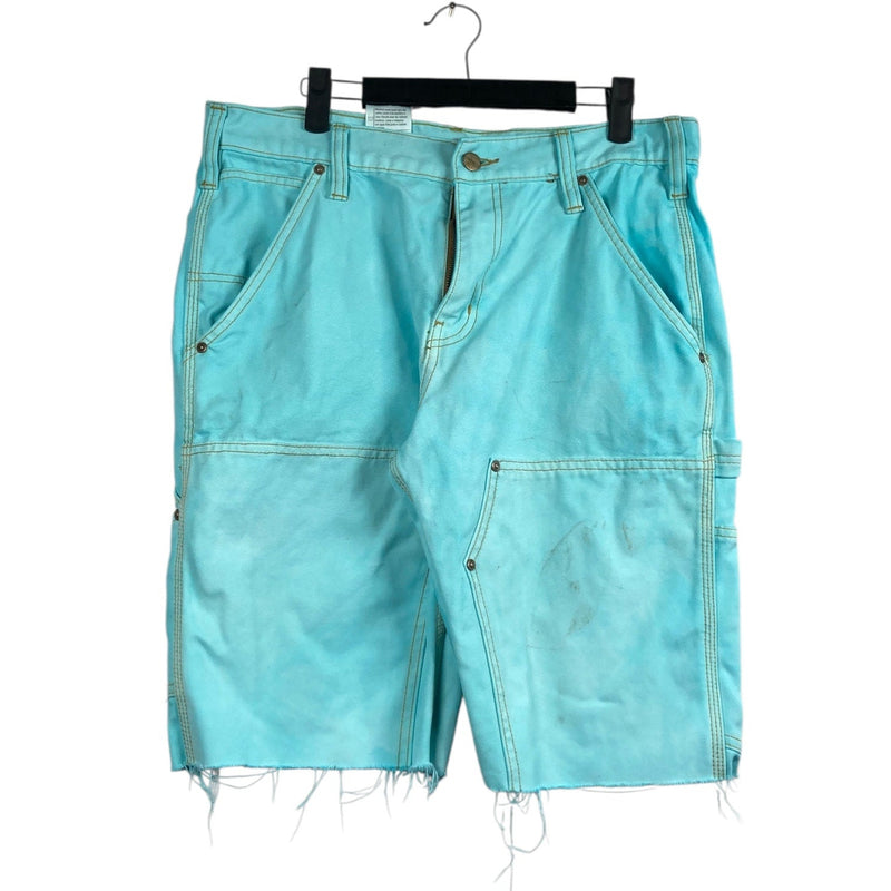 Vintage Carhartt Raw Hem Frayed Relaxed Cargo Shorts 34