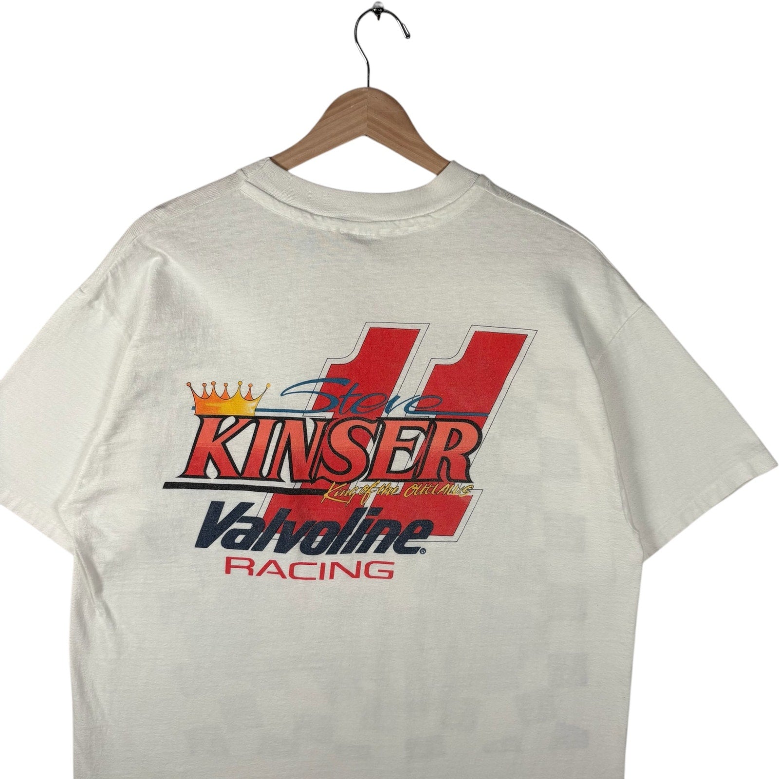 Vintage Steve Kinser #11 King of Outlaws Sprint Car Racing Tee