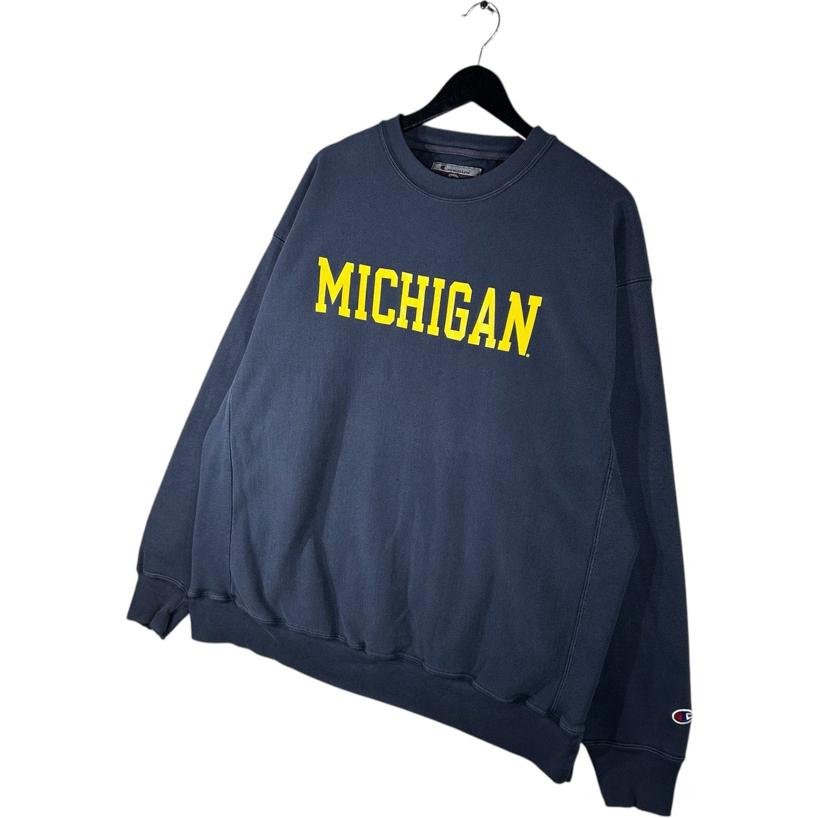 Vintage Champion University Of Michigan Spellout Crewneck