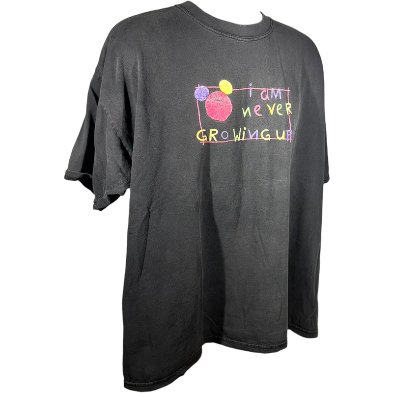 Vintage Disney World "I Am Never Growing Up" Souvenir Tee