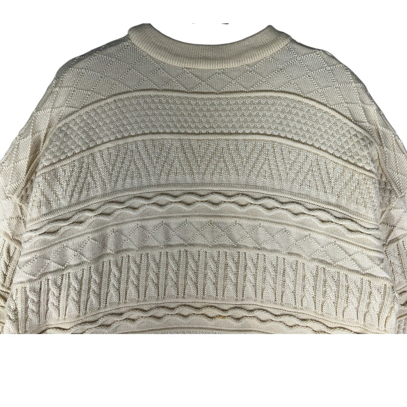 Vintage Toorallie 3D Knit Textured Wool Sweater