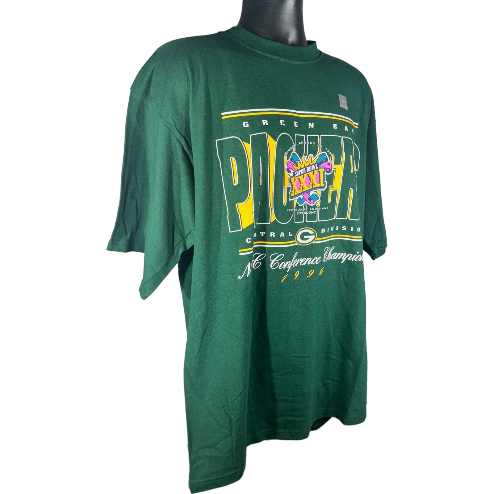 Vintage Green Bay Packers Conference Champions Tee 1996