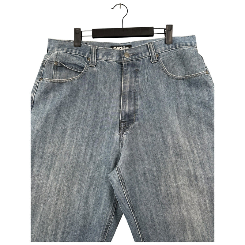 Vintage Man Alive Bermuda Denim Shorts 36