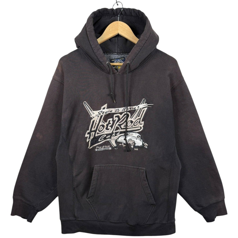 Vintage Steve & Barry's Hot Rod Cafe Hoodie