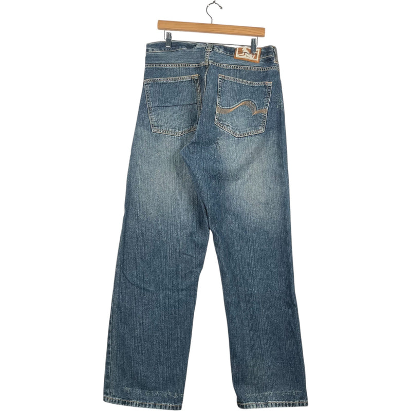 Vintage Drunknmunky Straight Leg Denim Jeans 38 x 34