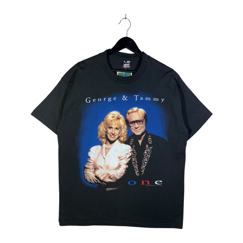 Vintage George & Tammy 1995  T-Shirt