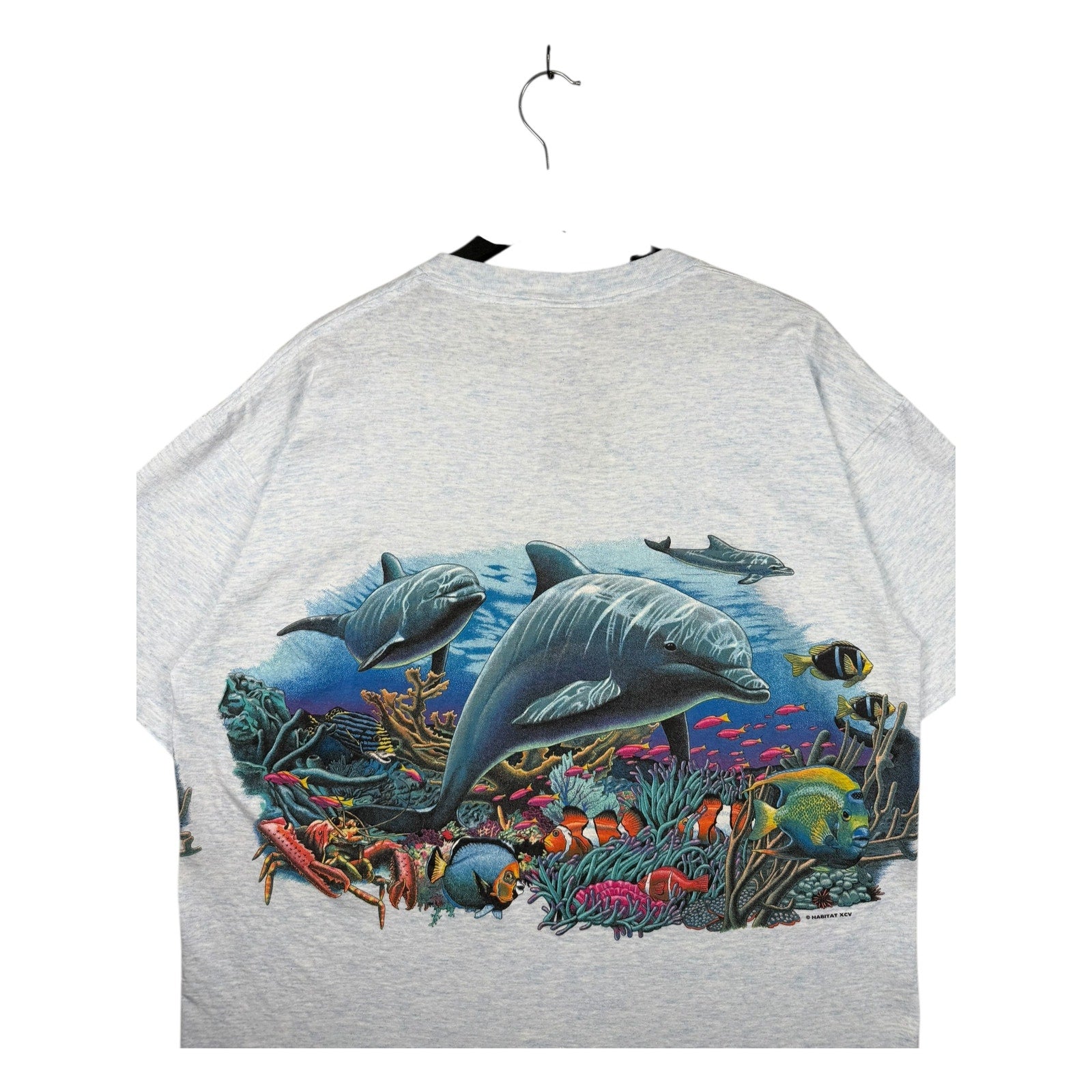 Vintage Habitat XCV Dolphin Under The Sea T-Shirt