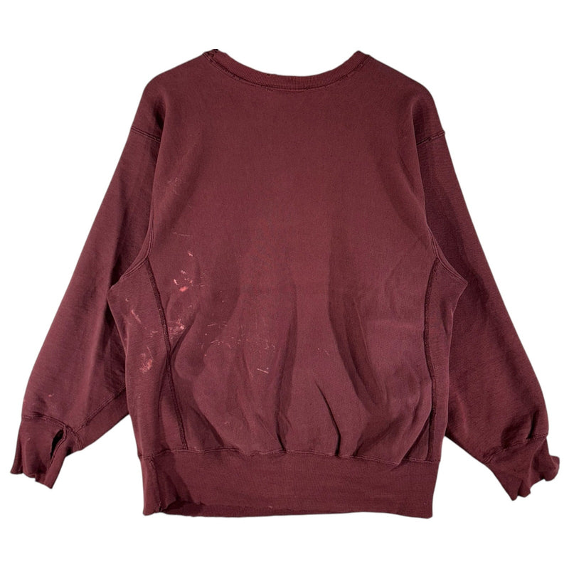 Vintage Champion Reverse Weave Boston College Spellout Crewneck