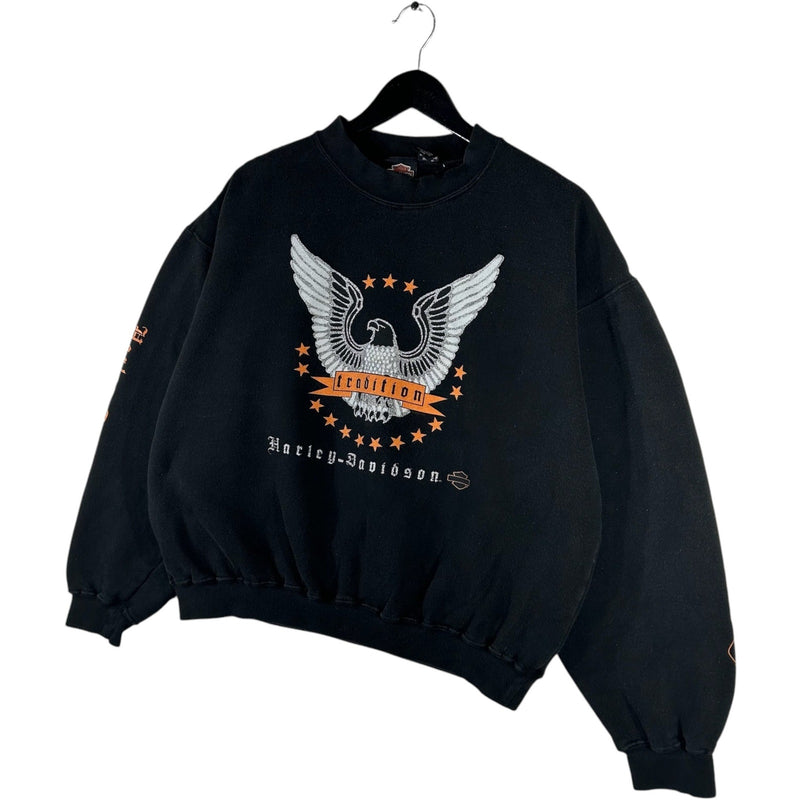 Vintage Harley Davidson Tradition Eagle Crewneck