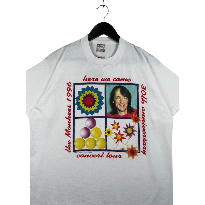 Vintage The Monkees Concert Tour T-Shirt 1996