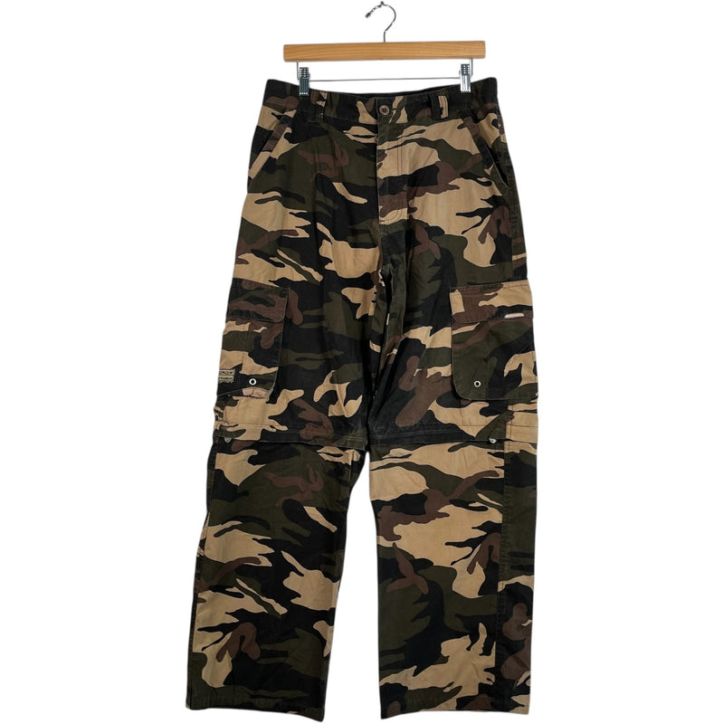Vintage Micros Camo Cargo Pants 33x30