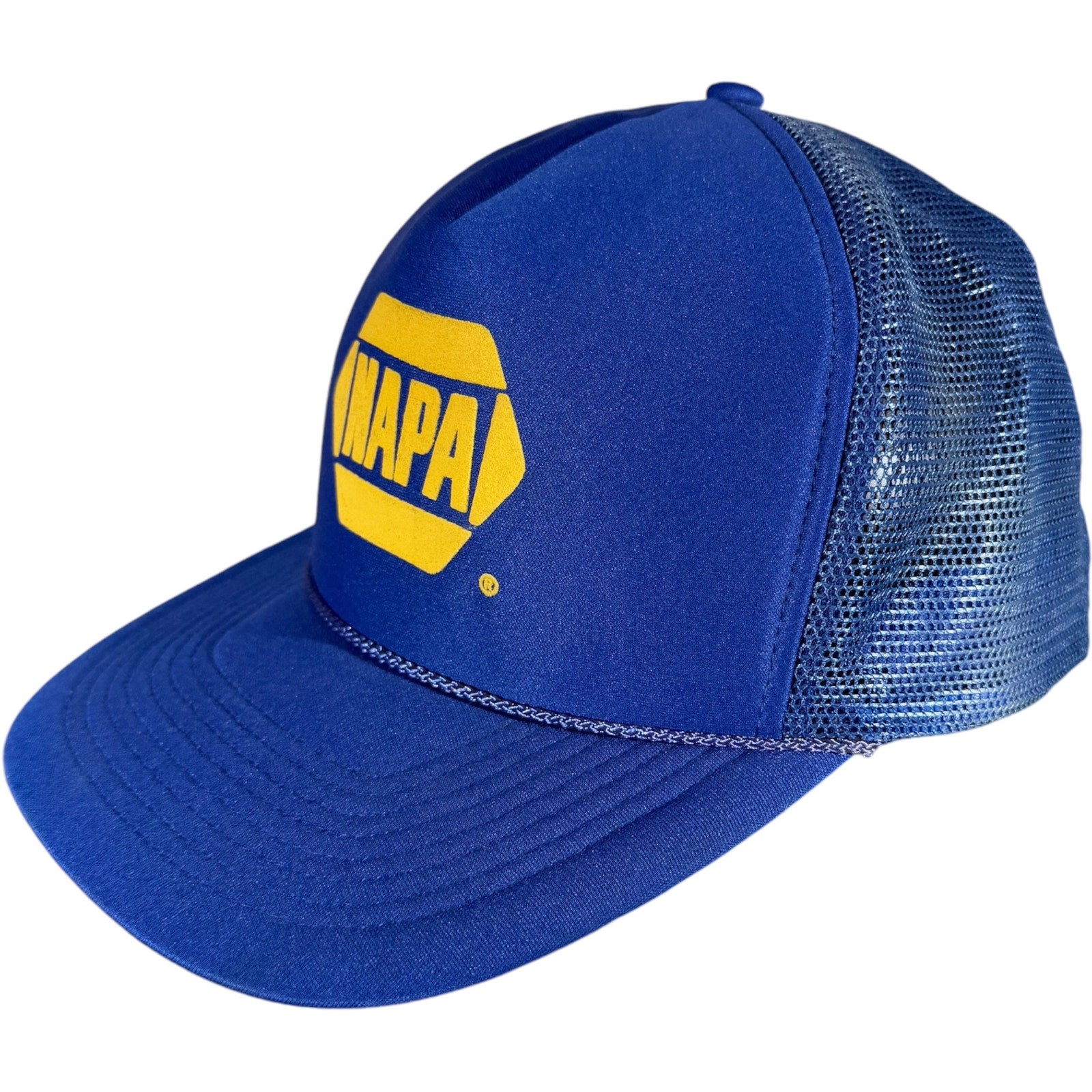 Vintage NAPA Auto Parts Trucker Snapback Hat