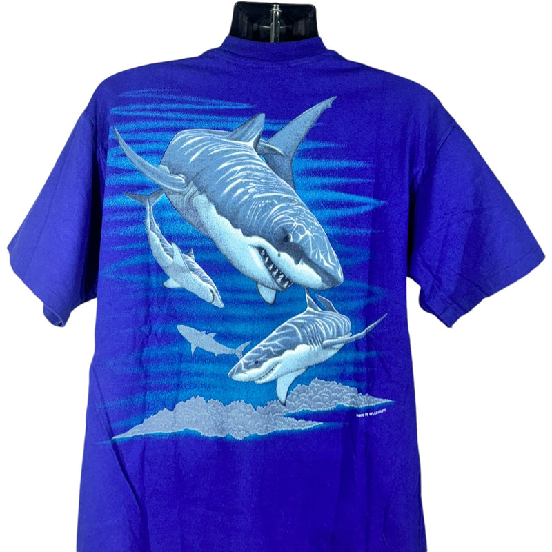 Vintage Great White Shark Marine World Tee