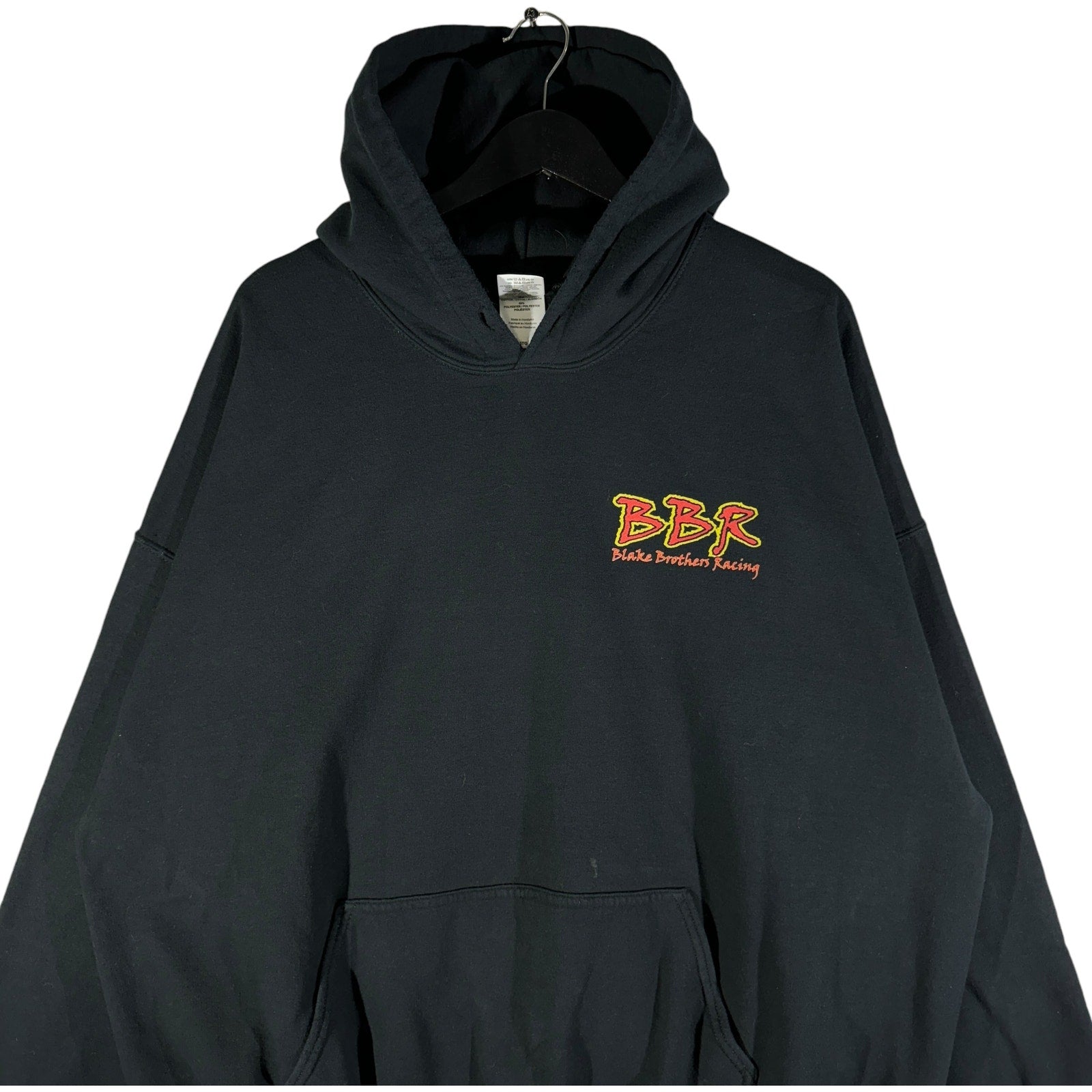 Vintage BBR The Screamin Nuts Drag Racing Hoodie