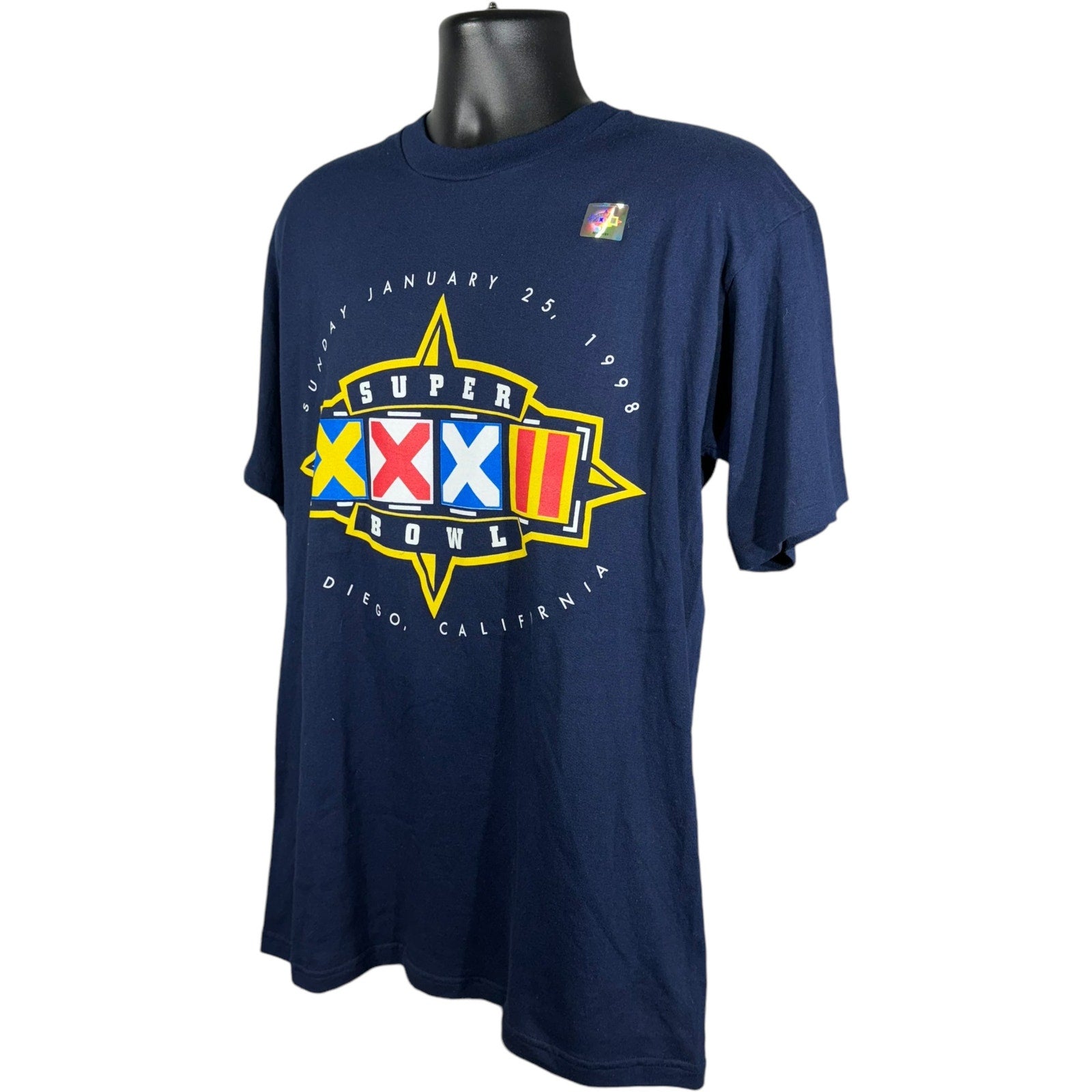 Vintage Super Bowl 32 NFL Tee 1998