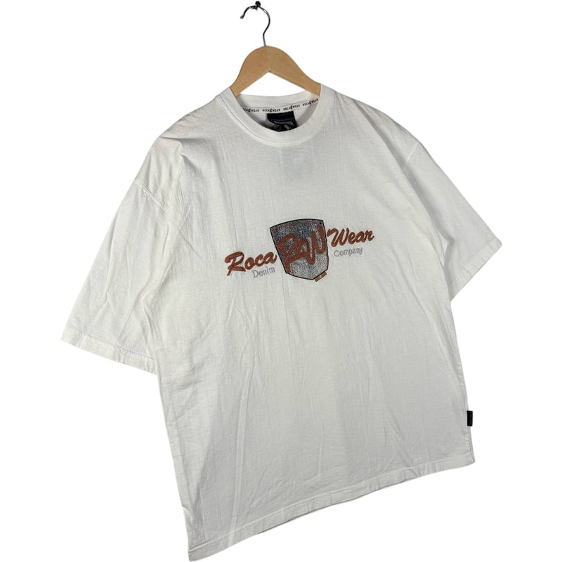 Vintage Roca Wear Embroidered Logo Tee