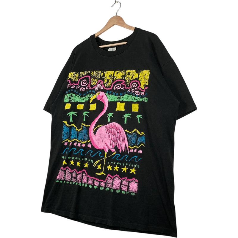 Vintage Flamingo Art Tee