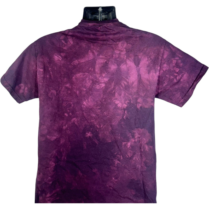 Vintage Big Print Dragon Tie Dye Tee