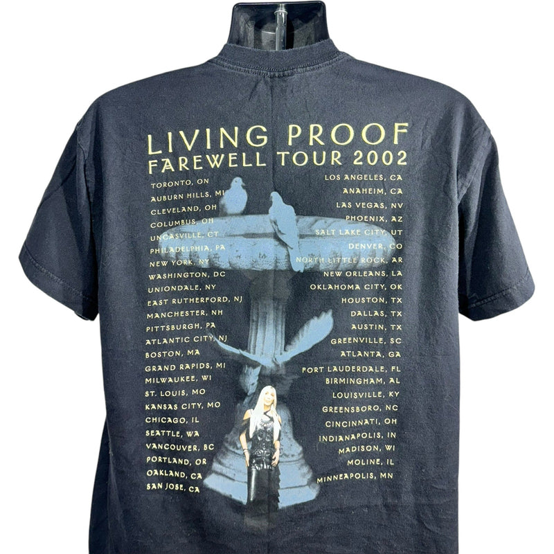 Vintage Cher Living Proof Farewell Tour Tee 2002