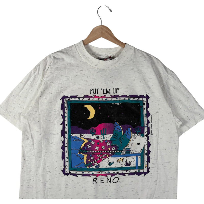 Vintage Reno NV, "Put 'Em Up" Souvenir Tee