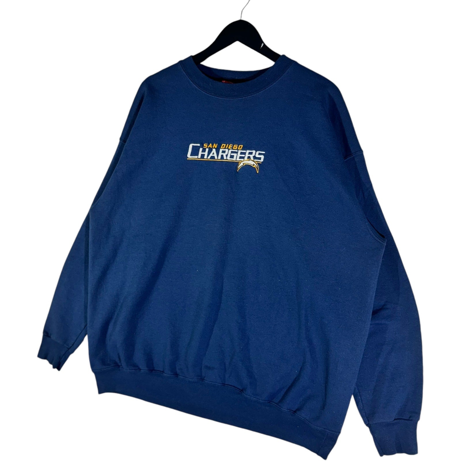 Vintage NFL San Diego Chargers Embroidered Spellout Crewneck