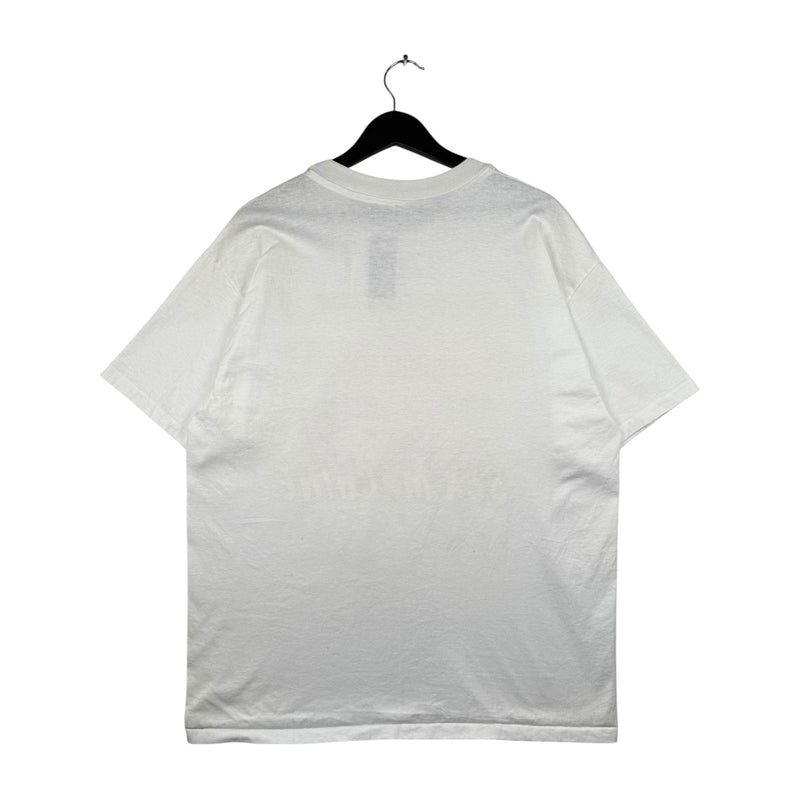 Vintage Graphic Tee Sun Bathing Crewneck T-Shirt